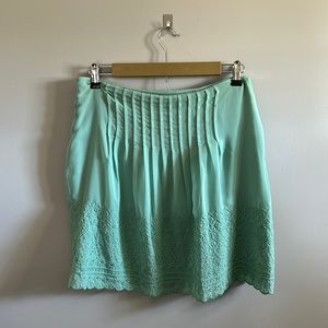 Loft Green Skirt